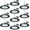 Wegoodlife 10er 150W UFO LED High Bay Light, 15000LM LED Hallenstrahler, 6500K Kaltweiß LED Werkstattlampe, IP65 Wasserdicht Industrielampe High Bay Licht für Fabriken Flughafen Patio Lagerhaus
