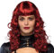 Boland 85716 - Perücke Lady Steampunk, Rot, Kunsthaare mit Locken, Zubehör für Faschingskostüme, Karneval, Mottoparty