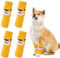 Soft Warm Dog Leg Warmers - 4 Pcs Pet Socks With Cute Bear Design, Winter Knitted Cover Sleeves, Elbow Protector for Puppy Kitten Small Medium Dogs Cats (M)