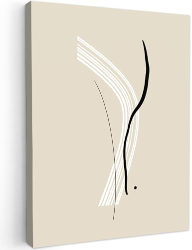 MuchoWow© Wandbilder Wohnzimmer Wanddeko Schlafzimmer Zimmerdeko Fotowand | 50x70 cm - Zimmer Deko Wand Dekoration Wall Art Pastell - Abstrakte - Gestaltung - Boho Style - Modern