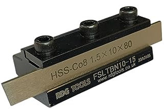 Lathe Cut Off Parting System 10MM Shank with Cobalt Parting Blade RDGTOOLS