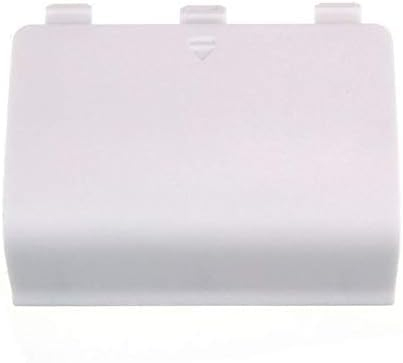 DPWOUM 1 x weiße Akkudeckel für Xbox One Controller, Gamepads und Standard-Controller
