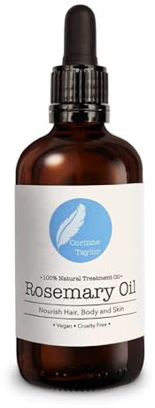 Corinne Taylor | Rosemary Oil | Growth Treatment | Soothes & Hydrates Skin | Dry Damaged Hair | Vegan & Organic | 100ml (100ml)