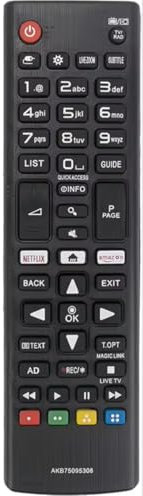 Telecomando LG Smart TV compatibile con tutti i telecomandi TV LG.
