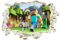 YCVBCY Wandaufkleber Kinderzimmer Jungen,Gaming Wandbild für Schlafzimmer,Wandtattoo Junge Teenager,Videospiel Wandstikcer für Jugendzimmer Deko Geschenk - B