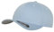 GIDUTEX Flexfit Unisex Wooly Combed Cap inkl. Schlüsselband graue Unterseite Baseball Cap Basecap (DE/NL/SE/PL, Alphanumerisch, L, XL, Carolina Blue)