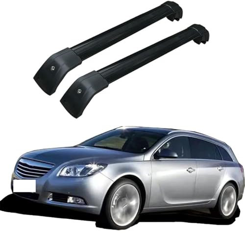 LVVBU Auto Aluminium Dachträger für Opel Insignia 5-dr 2008-2014 Dachgepäckträger Querträger Cargo Gepackträger Zubehör,B