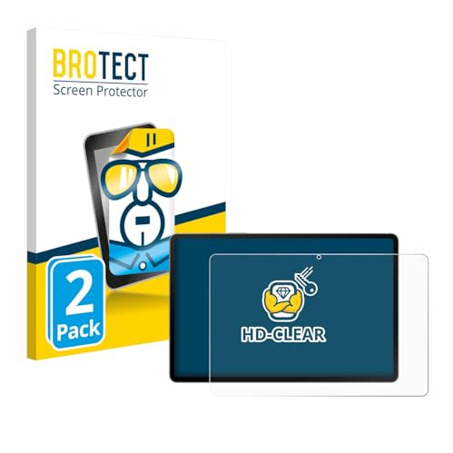 BROTECT Schutzfolie für Samsung Galaxy Tab S10 FE 5G | 2 Stück Transparenter Displayschutz Made in Germany Klare Displayschutz-Folie Clear Einfache Montage Case-Friendly