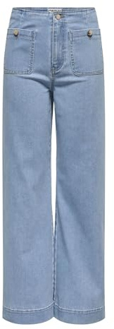 ONLY Onlmadeline Hw Wd Pocket DNM Gua221 Noos