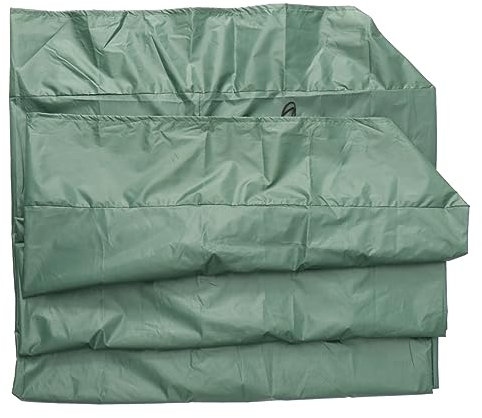 CAXUSD 1 Pieza Cubierta de Lona Impermeable Parasol Pesado Tela quitasol Exterior toldos para Coches Lona Impermeable para Piscina toldo de Lona Recubierto de PVC Green
