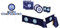 Kit Compleanno Inter per 16 Persone - Set Festa con Piatti, Bicchieri, Tovaglioli, Tovaglia e Decorazione Torta - Addobbi Tema Inter per Bambini e Tifosi