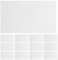 Yardenfun 50 pièces Joint Isolation pour Prises Murales Remplacement de Joint pour Prises Électriques Protection les Chocs Électriques et Fuites Air pour Lampes Portes de Feu et Fenêtres