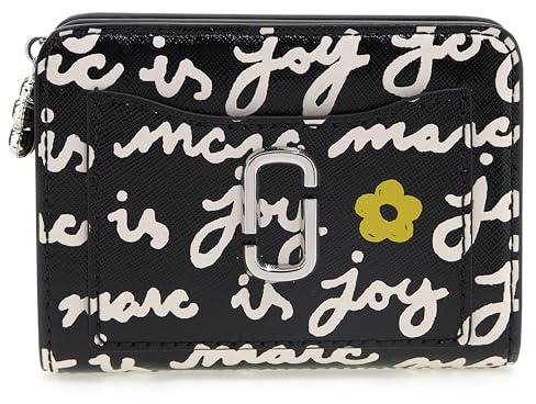 Marc Jacobs THE MINI COMPACT Wallet Black Multi