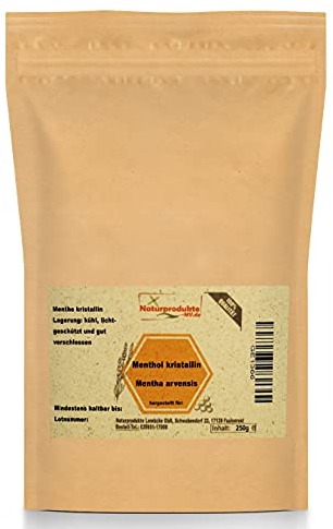 Mentholkristalle (250g) Menthol Kristalle Sauna Aufguss