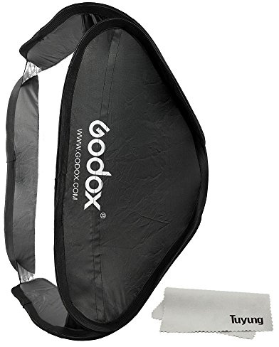 Godox - Kit di borse softbox da 80 x 80 cm, per fotocamera da studio Photogrpahy, compatibile con supporto Bowens Elinchrom (82 x 81 cm)
