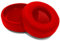 MMOBIEL Cuscinetti Auricolari di Ricambio per Monster Beats by Dr. Dre PRO Detox Headphone Cuffie Memory Foam Protein PU Cuscinetti - Padiglioni Cuffie - Rosso