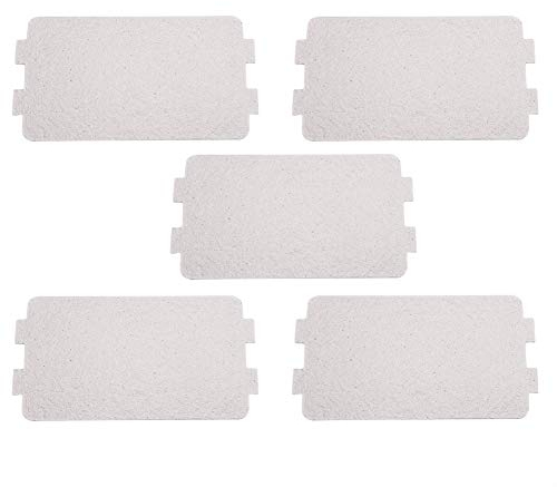 MAGT Plaque Mica Micro Onde, 5PCS Mica Plaques Feuille de Mica Universelle pour Plaque Micro Onde Mica, Feuille Micro Onde pour Le Four À Micro-Ondes De Cuisine