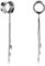 COOEAR Fashion Gauges für Ohren Double Flared Tunnel Dangle Chain Expander Stretchers Ohrringe 6mm bis 25mm.