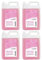Liquipak - Pink Hand Wash, Liquid Soap 4x5L | Pearlised Hand Soap Refill, Smooth, Gentle on the skin - For Washrooms, Hotels, Factories, Office, Private homes 4x5L