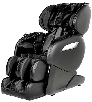 Home Deluxe - Massagesessel SUENO Schwarz - inkl. komplettem Zubehör | Massagestuhl Relaxsessel mit Wärmefunktion