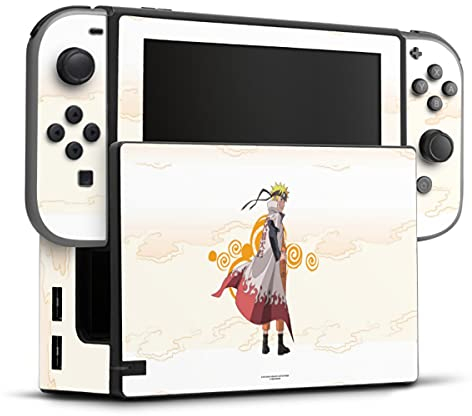 DeinDesign Autocollant Compatible avec Nintendo Switch Sticker Film Autocollant Naruto Shippuden Hokage Produit sous Licence Officielle