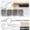 500pcs Glasses Repair Kit with Screws and Screwdriver Eyeglass Repair Kit with Nose Pads Spectacle Screws Glasses Fixing Screwdriver Set Sunglasses Repair Tightening Tool kit