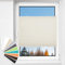 HOMEDEMO Plissee Klemmfix ohne Bohren Jalousien, Beige, 90x200cm(BxH), Plisseerollo Fensterrollo mit Klemmträger, Faltrollo Klemmrollo Sicht-und Sonnenschutz Rollos für Fenster & Tür