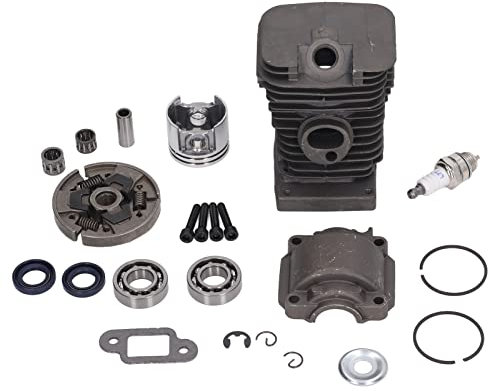 Kit De Pistón De Cilindro, Cilindro De Motosierra, Accesorios De Repuesto Para Motosierra, Juego De Cilindro Con Cojinete, Embrague, Bujía, Anillo Elástico, Junta Para STIHL 017 018 MS180 MS170 MS 170