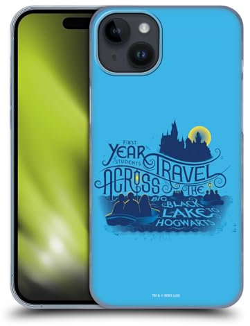 Head Case Designs Offizielle Harry Potter Big Black Lake Deathly Hallows XVIII Harte Rueckseiten Handyhülle Hülle Huelle kompatibel mit Apple iPhone 15 Plus