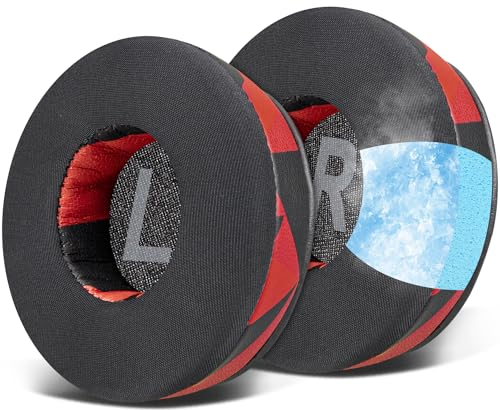 SOULWIT Ersatz Ohrpolster für AKG N60/N60NC Wireless (Passen Nicht für N60NC Wired) On-Ear Kopfhörer, Ersatzpolster Polster mit hochdichtem Lärmschutzschaum