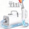 Nobleza Pet Blower Secador para Perros Profesional - Secador Pelo Mascotas con 4 Boquillas, Velocidad/Calor Ajustable, Manguera y Cepillo, Bajo Ruido