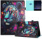 TEDTIKJT Funda para Tablet Samsung Galaxy Tab A 8.0 2015 T350 Funda Carcasa PU Cuero Folio con Magnético Protección Soporte Función Tablet Cover,Tigre