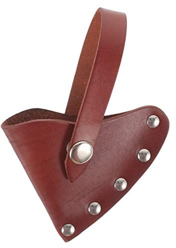 Parliky Lederschutzhülle Für Axt Axtkopfscheide Klingenabdeckung Tragbare Beilhülle Axttasche Für Camping Jagen Wandern Und