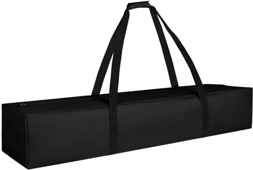 INFANZIA 36L Sporttasche, Große Wasserdicht Reisetasche mit Handschlaufe, Tragetasche mit Großer Kapazität, Stark und Langlebig, Geeignet für Sport, Fitness & Reisen, 114x18x18 cm, Schwarz