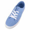 Womens Canvas Floral Lace Up Pumps Trainers with Platform Sole (Light Blue, UK Footwear Size System, Adult, Women, Numeric, Medium, 3)