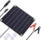Solar Panel Kit, 10W 12V Solar Panel Car Battery Charger Portable, Solar Trickle Charger Car Battery Maintainer Compatible with Car RV Boat Automobile Motorcycle