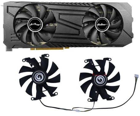 LFGOZSD 2 Teile/Satz Graphics Mining Karte Fan Für NVIDIA Für JIESHUO CMP50HX 10G CMP 50HX 10GB VGA Video Kühlung