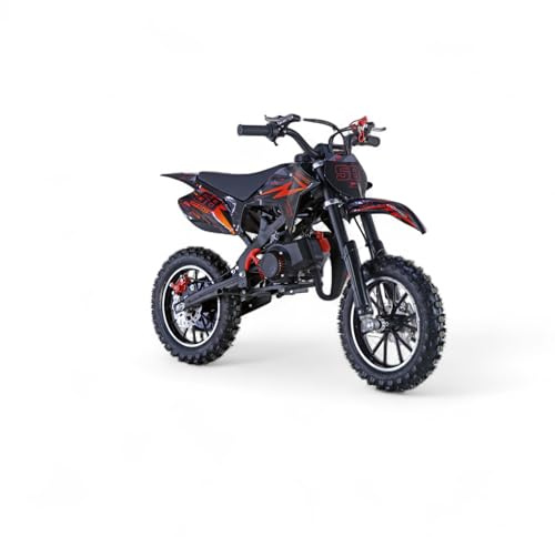 KXD 701A/706A/708A/705A 49cc 2Takt 4Takt Dirt Cross Pocket Enduro Dirtbike Motocrossbike Motocross Motorrad Cross 49ccm Vorderrad (Blackout ORange, KXD 703A 2Takt 49cc PullStarter Offroad Racing 58)