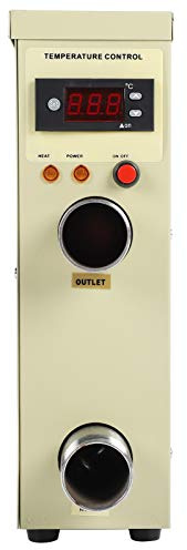 CHICIRIS Chauffe-Eau électrique 220 V, 5,5 KW, Thermostat, Machine de Chauffage pour Petites Piscines, Sources Chaudes, Hydrothérapie, Acier Inoxydable Durable
