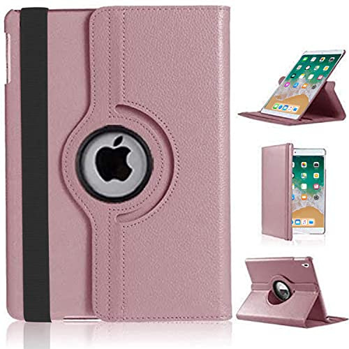 Nuova custodia iPad 9,7 2017, Custodia in pelle N-TECHNOLOGY® girevole con nuovo iPad 9,7 protezione schermo [non compatibile con iPad Pro 9.7]