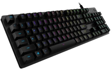 Logitech G512 Carbon Teclado mecánico RGB para Juegos Suizo Alemán (QWERTZ) 920-0009347