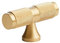Gold Kitchen Cabinet Knobs and Pulls Knurl Brass Drawer Dresser Pulls Cupboard Wardrobe Door Handles Modern 2Pack (2,Single Hole bar)