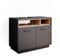Vicco Mobile sottolavabo per bagno Beatrice, Antracite/Sonoma, 80 x 64 cm