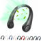 PenKou Neck FanPortable Hands Free Bladeless Neck Fan4000mAh USB Rechargeable Personal Fan3 Speeds 72 Air Outlet 360° Cooling Hanging FanAir out in all directionsfaster coolingSuper QuietPure Black