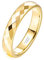 Zakk Ring Damen Herren Rosegold Schwarz Wolfram Schmal 4mm Breit Facetten Poliert Verlobungsringe Eheringe Partnerringe (Gold,49 (15.6))