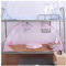LIXIAOLIANSD Tente Moustiquaire Lit 1 Place, Tente Moustiquaire Pop Up, Grand Espace sans Installation, Adapté pour Dortoir éTudiant, Lit Simple (Color : Pink, Size : 190 * 90 * 100(cm))