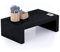MOBILI FIVER, Angelica Couchtisch, Nussbaum Dunkel, Made In Italy