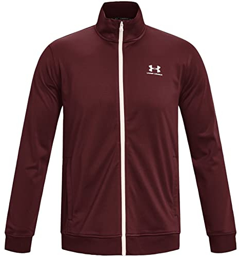 Under Armour Mens Sportstyle Tricot Moisture Wicking Quick Drying Jacket
