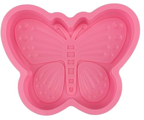 JAYVAR Moule à gâteau en silicone rose