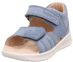 Superfit Mädchen Lagoon Sandale, Blau 8000, 27 EU